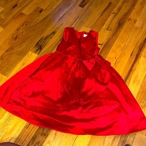 Red holiday dress 4t